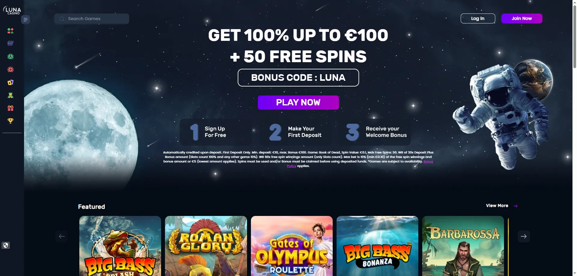 Luna Casino reseña oficial — plataforma de casino online en España